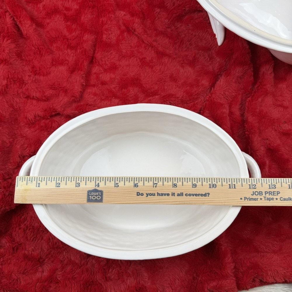 Bordallo Pinheiro White Rabbit Tureen Basketweave Ceramic Serving Dish Portugal - Picture 9 of 11